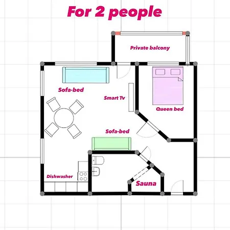 Apartamento Cozy Downtown With Private Finnish Sauna