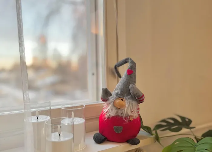 דירה Cozy Downtown With Private Finnish Sauna *